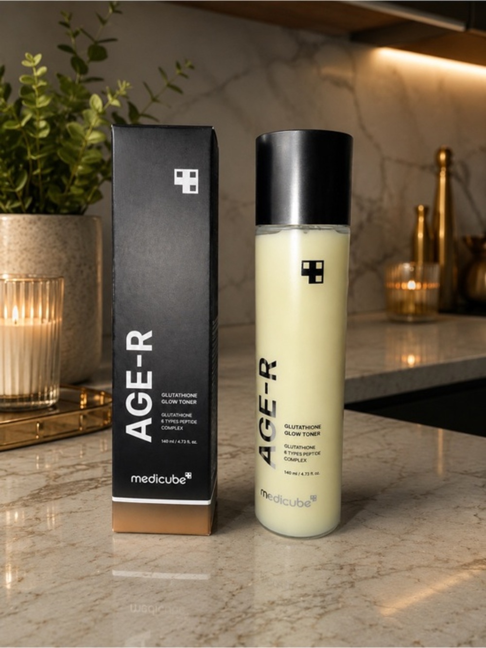 Medicube AGE-R Glutathione Glow Toner 140mL / 4.73 fl oz 🎀 BNIB